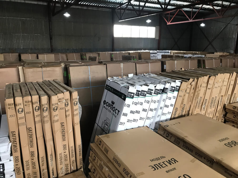 Склад дверей Двери из стали 2