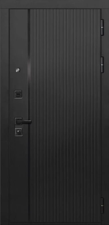 Входная дверь ДвериПРО Л-45 ФЛ-256 (10мм, Бетон снежный) DPRO225832 внешняя сторона