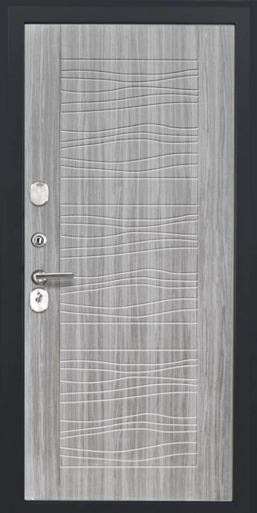 Входная дверь ДвериПРО Л-45 ФЛ-259 (10мм, Дуб с пилением) DPRO227613 внутренняя сторона