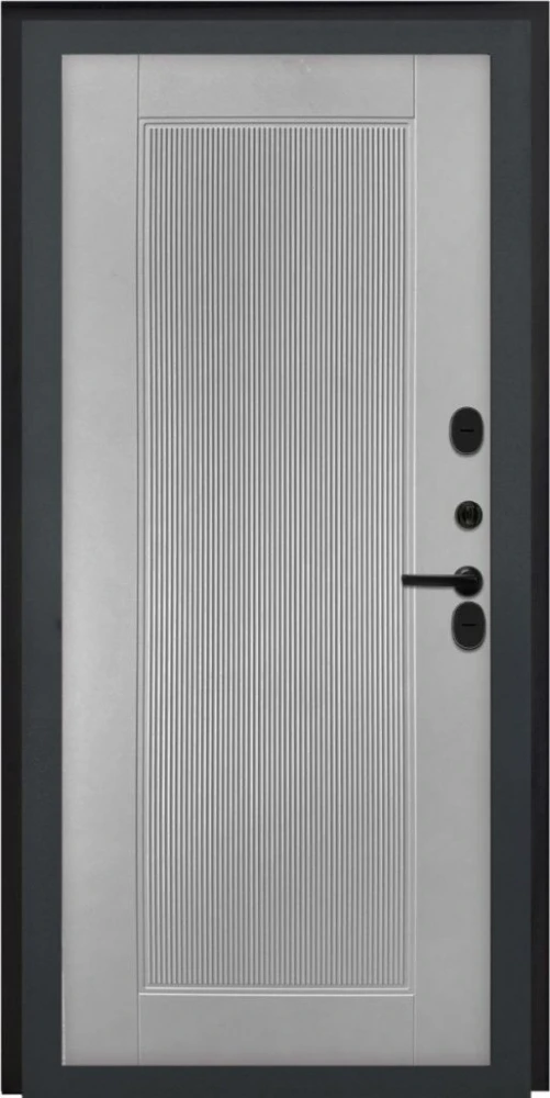 Входная дверь ДвериПРО Д-68 ПВХ 10мм Астрод Velutto Grigio DPRO201222 внутренняя сторона