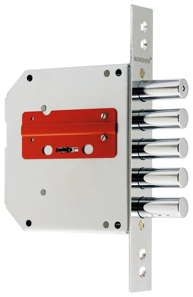 Фото Замок врезной сувальдный ЗВ8-6 ПК5/15 (прав.), 5 кл. (дл. кл. 120 мм) /72261/