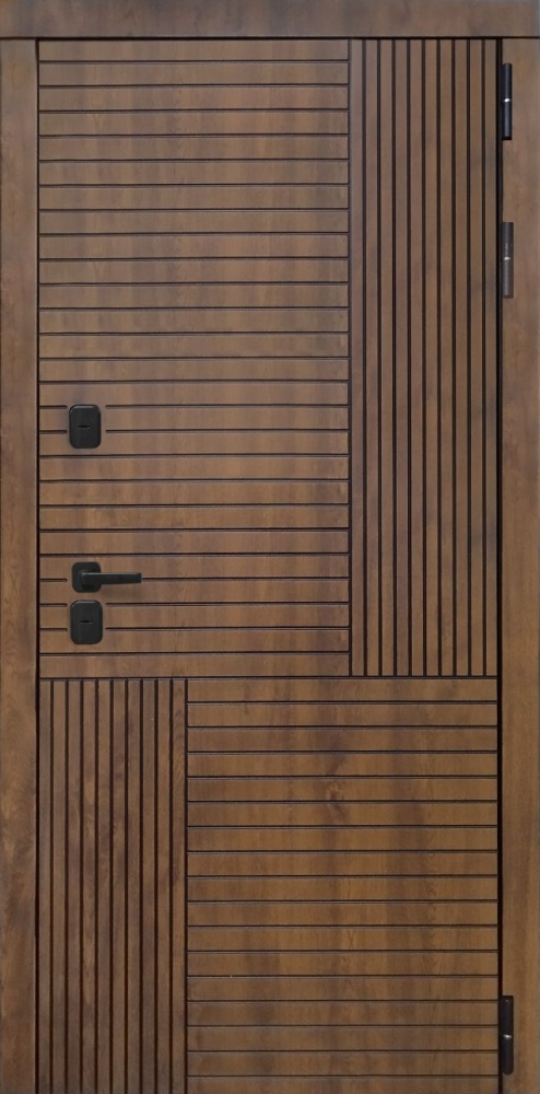 Входная дверь ДвериПРО Авеста ФЛ-291 (Line, 10мм, белый софт) DPRO195422 внешняя сторона