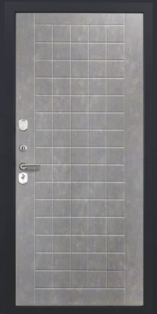 Входная дверь ДвериПРО L Термо ФЛ-256 (10мм, бетон пепельный) DPRO196483 внутренняя сторона